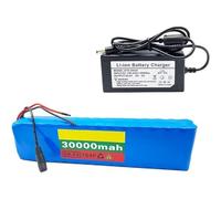 29.4V 30Ah E-Bike Lithium-Ion Battery Pack With Charger,7s4p Battery Lithium Electric Bicycle Moped/Electric/Li-Ion Pack(XT60)