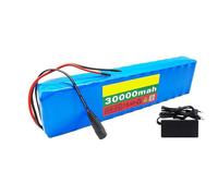 29.4V 30Ah Ebike Battery Lithium Battery Pack 7S4P with Charger Waterproof PVC Shell Abrasion-Resistant Long Battery Life for 50-500W Motor Electric Bicycle Scooter 29.4V 30Ah,XT60+DC