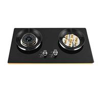 29.5" X17" Built-in Desktop/Embedded Dual-Purpose Gas Stove, 8MM Thick Tempered Glass Integrated Cooktop, Suitable for Natural Gas/liquefied Gas Household Gas Hob Stove (Liquefied gas)
