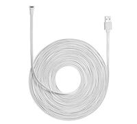 29 5ft Charging Power Cable for Arlo Pro 2 GO Light Weatherproof Indoor Outdoor Flat Aluminium Alloy Micro USB Cord without Plug 1 Pack