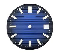 29.7mm Mechanical Watch dial fit NH35 Movement C3green Night Light Black White Blue Brown Faces Parts Customized(40)