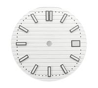 29.7mm Mechanical Watch dial fit NH35 Movement C3green Night Light Black White Blue Brown Faces Parts Customized(1)