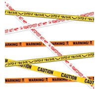 29.86ft Halloween Caution Tape, 4 Styles Zombie Caution Tape Danger Tape Halloween Fright Tape Halloween Sign Scary Tape Warning Tape for Decorations Haunted House Danger Areas Zombie Party