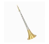 29.8cm Aluminum-rod Brass Bowl Suona Chinese Traditional Folk Suona Horn Instrument Suona Set