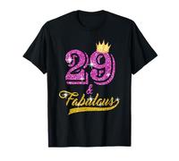 29 and Fabulous T-Shirt 29 yrs old B-day 29th Birthday Gift T-Shirt