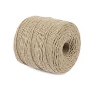 29 Colors 3mm Braided Macrame 100% Cotton Cord Crafting, Jewelry Making & Rustic Home Décor String Rope Craft Project DIY Supply Soft Nartural Knotting Boho Decor Knitting (Beige, 200m)