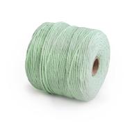 29 Colors 3mm Braided Macrame 100% Cotton Cord Crafting, Jewelry Making & Rustic Home Décor String Rope Craft Project DIY Supply Soft Nartural Knotting Boho Decor Knitting (Ocean Blue, 200m)