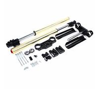 29" Front Fork Shocker for 110CC 125CC Pit Bike Complete 45mm/48mm Upside Down Front Fork Suspension Shocks Absorber and Triple Clamp Handlebar Riser Set