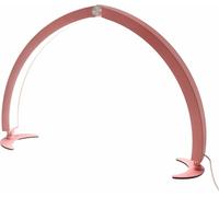29" Half Moon Nail Desk Light - 40W Professional Adjustable Lamp with Foldable Design, Custom Brightness & Color Temperature for Nail & Eyelash Technicians, Makeup Artists.