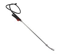 29 Inch Adjustable Nozzle Sprayer Wand in Stainless Steel with Ergonomic Handle and Compatible Hose Connector for Easy Use