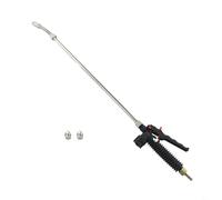 29 Inch Replacement Sprayer Wand Stainless Steel Garden Pressure Washer Rod With Adjustable Nozzle Brass Barb Lockable Lever
