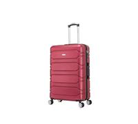 29" Large Suitcase Check in Suitcase Super Lightweight 4 Wheel Dual Spinner ABS Hard Shell Luggage with Built in 3-Digit Combination Lock for 23kg 100 Litre
