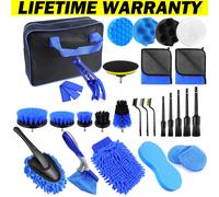 Vikan 522252 Long Handled Car Brush 420mm Wheels Wheel Arches Bodywork