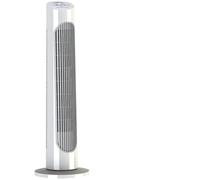 29” Quiet Tower Fan - Slim Oscillating Floor Fan for Home, Office & Bedroom - 3-Speed Cooling Air Circulator - Space-Saving Energy Efficient Design
