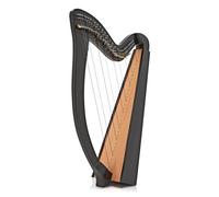 29 String Harp with Levers by Gear4music Black