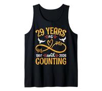 29 Years As Mr and Mrs 1997 2026 Counting 29th Anniversary Tank Top