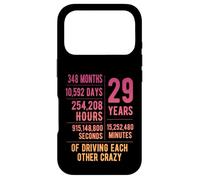 29 Years Married Funny 29th Wedding Anniversary Case for iPhone 17 Pro