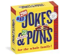 290 Bad Jokes & 75 Punderful Puns Page-A-Day® Calendar 2025: For the Whole Family!