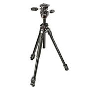 290 Dual Aluminium 3-Section Tripod Kit with 804 3-Way Head|Manfrotto