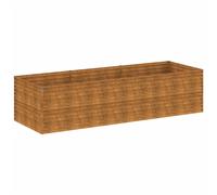 (290 x 100 x 69 cm) vidaXL Garden Raised Bed Outdoor Planter Pot Patio Flower Bed Corten Steel