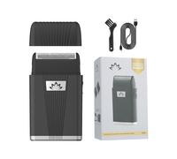 (2909 Black Silver, USB model) 3Dawang reciprocating electric shaver men's whitening device multi-functional shaver household bald haircutter