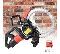 290mm Electric Concrete Cutter Saw, Ring Saw Handheld Concrete Wall Cutting Machine, 8980W/9500W High Power Cutting Machine w/ Blades, Wet Water Supply, Max Depth 11.4", for Granite, Porcelain