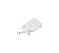29120 Ornaments Slope Curved 2x1 with Stud Notch Left 50 Pieces GDS-1493 Compatible with Lego Building Blocks Color:Trans-Clear