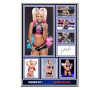 (293) Alexa Bliss Wrestling Legend Signed A4 Photograph (21 X 297 CM) Art Work Wall Art Display Great Gift Idea (REPRINT) #####