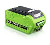 29462 6.0Ah Li-Ion Replacement for GreenWorks Battery 40V Compatible with GreenWorks 40V Battery 29472 29252 25312 25322 20202 20642 21242 22272 27062