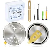 295-7630 Watch Battery Compatible with Citizen Eco-Drive Series Model 295-7630, MT516F, MT516 Suitable for Models J015M, J165M Sealed Capacitor Rechargeable Battery