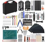 295 PCS 3D Printing Tool Kit, 3D Printing Accessories with Nozzle Cleaning Kit,Deburring Tool,Screwdriver Set,Digital Caliper,Smoothing Tools,3D Printer Tools for Model Removing Finishing 3D Print