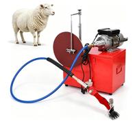 2950 RPM Heavy Duty Wool Clipper, 850w Electric Shearing Machine, with Integrated Sharpening Unit, 360° Flexible Shaft Livestock Grooming, for Goats Alpacas Llamas