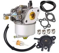 295cc Carburetor+ Fuel Pump Replacement for EZ-GO Marathon Medalist TXT Golf Carts 1991-UP with 295cc 4-Cycle Engines Replace 26645-G01 26645-G03 26645-G04 72558-G02 72558-G03 26726-G01 26727