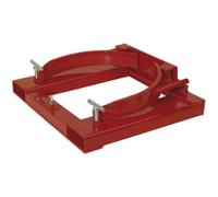 295L Heavy Duty Forklift Drum Clamp - 350Kg Capacity For 205L Drums