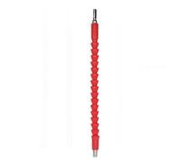 295mm Screwdriver Bend Universal Adapter Extension Rod Drill Bit Flexible Shaft (No Drill) Electrical Tool Accessories(295mm Red)