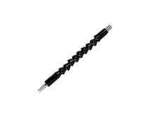 295mm Screwdriver Bend Universal Adapter Extension Rod Drill Bit Flexible Shaft (No Drill) Electrical Tool Accessories(195mm Black)