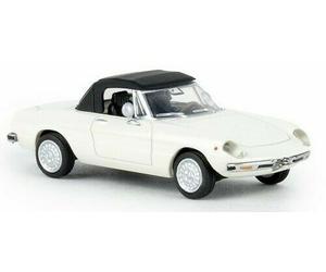 29605 Brekina HO Alfa Romeo SPIDER 2000 White Scale 1:87