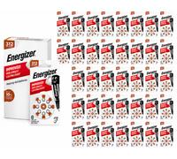 296x Energizer AC312E 312 Mercury Free Hearing Aid Batteries Brown Tab Zinc Air