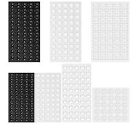 297 pcs Bump Dots for Visually Impaired Assorted Low Vision Aids Braille Stickers for Blind Mixed Sizes Tactile Stickers for Elderly Visually Impaired Products