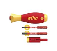 Wiha EasyTorque Set Electric Adapter, with SlimVario Holder SL/PZ SlimBits 41477