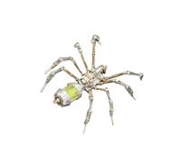 297PCS Bio-Venom Spider A 3D Metal Puzzle Model Kit, Steampunk Cyber Insect Sculpture, DIY Mechanical Display Collectible for Adults