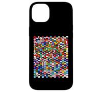 298 Flags,All flags of the world,World Flags. Case for iPhone 14 Plus
