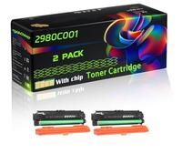 2980C001 Compatible for Canon Toner Cartridge with Chip imageRUNNER C470 C475 C475iF III C475iFZ III C475iZ Printers (2 Pack Black)