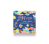 Laurence King Verlag Puzzle 299 Fish and a Diver – An Aquatic Cluster Puzzle – 300 Pieces