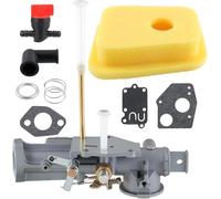 299437 297599 Carburetor Fits for engine Series 135200 130200 100200 4 Cycle Small Engine 130201 130202 130203 130205 130206 135252 130251 130292 Carb with Fuel Filter Gaskets Valve