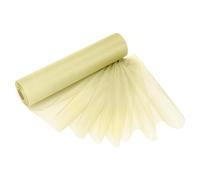 29cm x 25m Roll of Organza Sheer Fabric - Elegant Decorative Cloth for Wedding Chair Bows, Table Runners, Party Favours - Crafting Supplies for Ribbons, Dress Accents,and Bags, Ivory