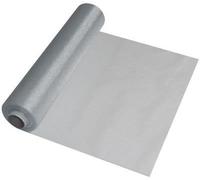 29cm x 26m Sheer Organza Roll Pale Silver - Perfect as Christmas Decorations, Table Runners or Chair Sashes Fabric