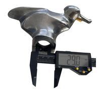 (29mm Straight Hole) Tire Changer Duck Head, Attachment Duckhead for Tyre Changing Machine, Replacement Duckbill, Mount Demount Tool, Stainless Steel Accessory