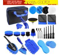 Vikan 522252 Long Handled Car Brush 420mm Wheels Wheel Arches Bodywork