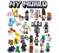 29PCS My World Series Minecraft Figures Compatible with LEGO Bricks UK Priority Delivery